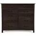 Copeland Furniture Monterey 10 Drawer Dresser - 2-MNT-80-53