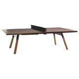 RS Barcelona You and Me Walnut Ping Pong Table - YMS-W2N