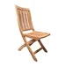 HiTeak Furniture Cambria Outdoor Folding Dining Chair - HLC1569B