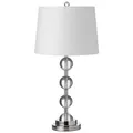 Dainolite 1 Light Crystal Table Lamp - C182T-PC