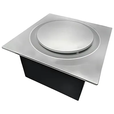 Aero Pure Slim Fit Round Profile Quiet Bathroom Exhaust Fan