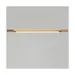 hollis+morris Bennington LED Linear Chandelier Light - BENNstandard-3ft-Brushed Copper-W.Oak Natural