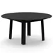 Loll Designs Fresh Air Round Dining Table - FA-RT60-BL