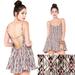 Brandy Melville Dresses | Brandy Melville Jada Dusty Rose Aztec Mini Dress | Color: Black/Pink | Size: Os