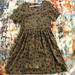 Anthropologie Dresses | Anthropologie Silk Summer Dress | Color: Black/Green | Size: S