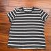 American Eagle Outfitters Tops | American Eagle Outfitters Soft Striped Tee, Sz Sm | Color: Gray | Size: S