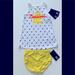 Converse Matching Sets | Converse Baby 2 Piece Set Tank Dress & Bottom | Color: White/Yellow | Size: 24mb