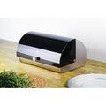 Berlinger Haus Stainless Steel Bread Box for Kitchen Countertop Stainless Steel in Black | 7.25 H x 15 W x 11 D in | Wayfair BH-6294