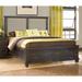 Foundry Select Tahir Solid Wood & Low Profile Standard Bed Upholstered/Linen in Brown | 56 H x 59 W x 83 D in | Wayfair LFMF3263 45486407