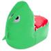 Trule Shark Stuffed Animal Bean Bag Chair For Kids, Toy Organizer, Bean Bag Cover | 29 H x 19 W x 30.5 D in | Wayfair