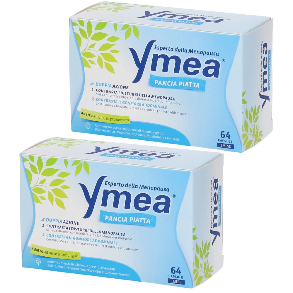 Perrigo® Ymea® Pancia Piatta Set da 2 2x64 pz Capsule