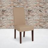 Upholstered Wood Parsons Chair (Set of 2) - 19"W x 21.5"D x 40"H