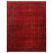 ECARPETGALLERY Hand-knotted Finest Khal Mohammadi Dark Red Wool Rug - 5'0 x 6'4