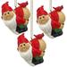 Design Toscano Loonie Moonie Gnome Christmas Ornaments (Set of 3)