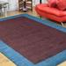 Blue/Brown 79 x 0.75 in Area Rug - Latitude Run® Hand Knotted Silk Brown/Blue Area Rug Wool | 79 W x 0.75 D in | Wayfair