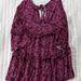 American Eagle Outfitters Dresses | American Eagle Outfitters Burgundy Dress | Color: Pink | Size: M