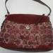 Coach Bags | Coach Burgundy Cc Hobo Shoulder Bag | Color: Red | Size: Os