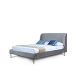 Heather Queen Bed in Grey - Manhattan Comfort BD003-QN-GY