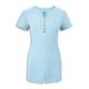 Workwear World WW185 Ladies Crystal Cascade Feature Neck Beauty Salon Spa Therapist Work Wear Tunic (18, Teal)