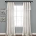 One Allium Way® Drubin Lace Window Linen Solid Rod Pocket Curtain Panels Linen | 84 H in | Wayfair 56E319B2BFEC410D9D9BC61EA7A7CFDD