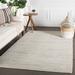 Gray 60 x 0.25 in Area Rug - Latitude Run® Nico Striped Silk Classic Area Rug Viscose/Wool | 60 W x 0.25 D in | Wayfair RUG100316