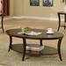Red Barrel Studio® Hansmeier Coffee Table Wood in Brown | 18.25 H x 48 W x 30 D in | Wayfair RDBA3478 44459367