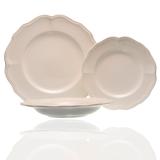 Red Vanilla Classic White 18Pc Dinner Set