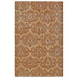 White 24 x 0.13 in Area Rug - Kaleen Relic Rectangle Oriental Hand-Knotted Wool Area Rug in Paprika Wool | 24 W x 0.13 D in | Wayfair RLC03-53-23