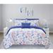 Chic Home Katriel 4 Piece Reversible Quilt Coverlet Set Embossed