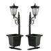 Sun-Ray Kambria Solar Lamp Post and Planter (Set of 2)