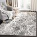 Gray/White 27 x 0.37 in Indoor Area Rug - Lark Manor™ Barefield Oriental Silver Area Rug | 27 W x 0.37 D in | Wayfair