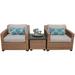 Laguna 3 Piece Outdoor Wicker Patio Furniture Set 03a