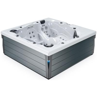 Luxuria Spas Legacy 6-Person 88-Jet 3-Pump Acrylic Lounger Hot Tub with Speakers and Ozonator