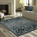 Blue/Navy 20 x 0.44 in Area Rug - Charlton Home® Dreyfuss Tufted Navy Area Rug Polyester | 20 W x 0.44 D in | Wayfair