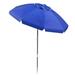Winston Porter Stanhope 6' Beach Umbrella Metal in Blue/Navy | 84 H in | Wayfair 044D89B3597E4C36B53AD973281B8F6B