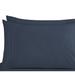 Ebern Designs Vicie Pillow Case Microfiber/Polyester in Blue/Navy | Standard | Wayfair ZPCD4695 42711391