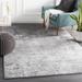 Brown/Gray 0.31 in Area Rug - 17 Stories Heimskringla Abstract Silver Gray/Charcoal Area Rug Polyester | 0.31 D in | Wayfair