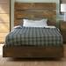 17 Stories Platform Bed Wood in Brown | 38.5 H x 57 W x 81.25 D in | Wayfair TADN3054 27550196