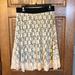 Lularoe Skirts | Lularoe Antique Beige Lace Overlay Lola Skirt Nwt | Color: Black/Tan | Size: L