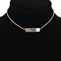 Gucci Jewelry | Gucci: Sterling Silver, Logo Beaded Choker #1070 | Color: Silver | Size: 13"