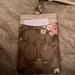 Coach Accessories | Coach Khaki Multi Lanyard. Nwt | Color: Brown/Pink | Size: Os