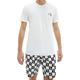 Calvin Klein T-Shirt & Pyjama Shorts in a Bag, White/Black Medium