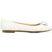 Monogram Ballerina Shoes - Natural - MICHAEL Michael Kors Flats