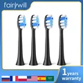 Fairywill – têtes de rechange de brosse à dents électrique P11 noir et blanc pour P11 T9