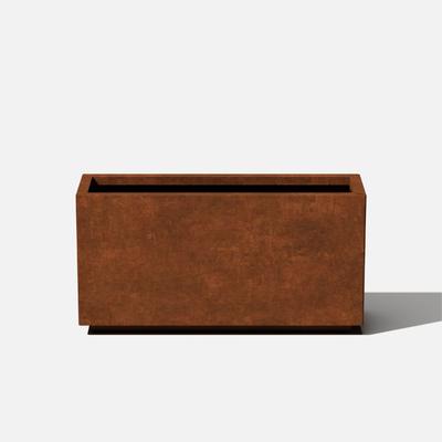 Corten Steel Series Long Box Planter