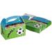 24 Treat Boxes Paper Birthday Party Favor Gift Goodie Container Soccer 6x3.3x3.6