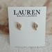 Ralph Lauren Jewelry | New Ralph Lauren Pave Stud Earrings | Color: Gold | Size: .30"
