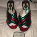 Gucci Shoes | Authentic Gucci Slides | Color: Green/Red | Size: 36