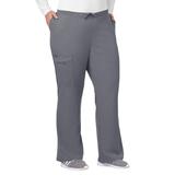 Plus Size Women's Jockey Scrubs Women's Favorite Fit Pant by Jockey Encompass Scrubs in Pewter (Size XL(18-20))
