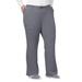 Plus Size Women's Jockey Scrubs Women's Favorite Fit Pant by Jockey Encompass Scrubs in Pewter (Size L(14-16))